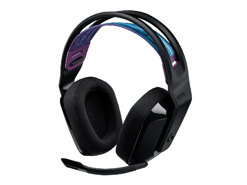 Logitech G535 wireless gaming headset.